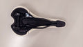 Selle San Marco Era Start Power Road Bike Saddle - Ultra Comfortable White Leather Racing Bicycle Seat with Black Rails